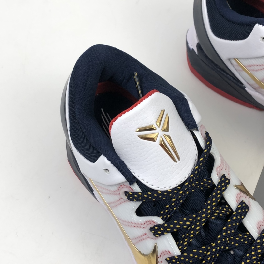 260 Nike Zoom Kobe VII visibility  Cloak 科比7代复刻实战运动低帮文化篮球鞋 白蓝金色 488371-104