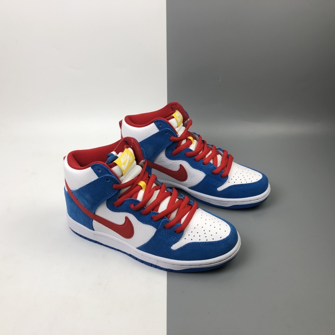 280 Nike SB Dunk High“Doraemon” 机器猫主题配色 CI2692-400