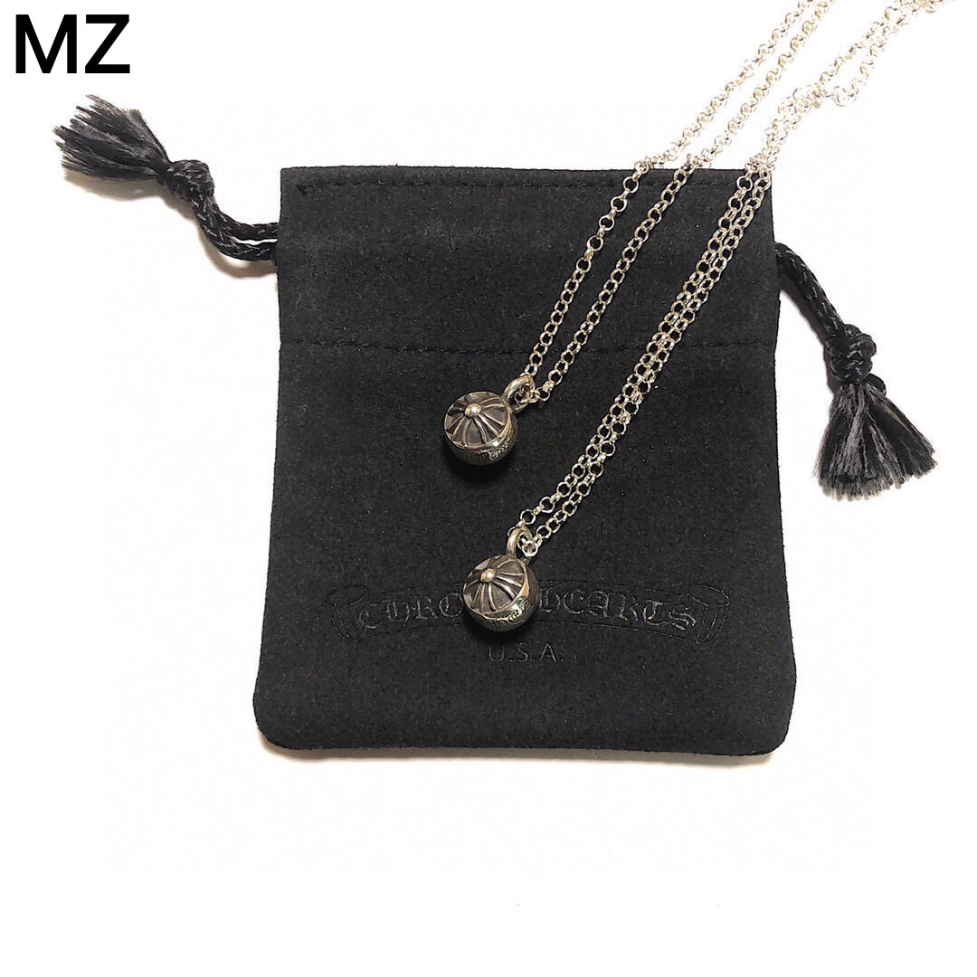 Chrome Hearts 开版 独家拍摄 (MZ) 【新品上架】𝐂𝐡𝐫𝐨𝐦𝐞 𝐡𝐞𝐚𝐫𝐭𝐬 克罗心十字球项链