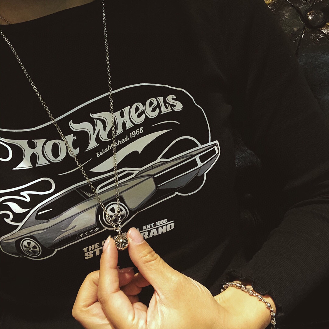 Chrome Hearts 开版 独家拍摄 (MZ) 【新品上架】𝐂𝐡𝐫𝐨𝐦𝐞 𝐡𝐞𝐚𝐫𝐭𝐬 克罗心十字球项链
