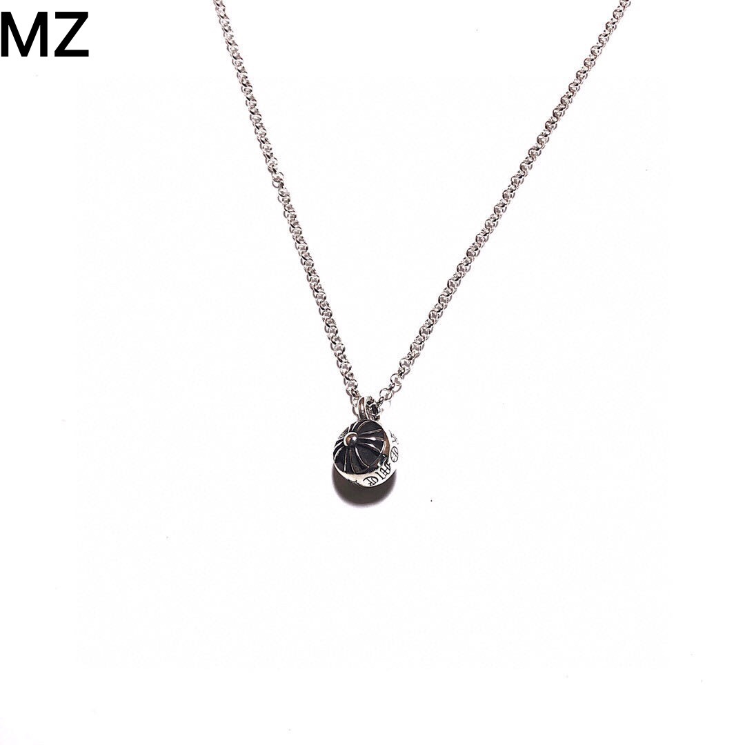 Chrome Hearts 开版 独家拍摄 (MZ) 【新品上架】𝐂𝐡𝐫𝐨𝐦𝐞 𝐡𝐞𝐚𝐫𝐭𝐬 克罗心十字球项链