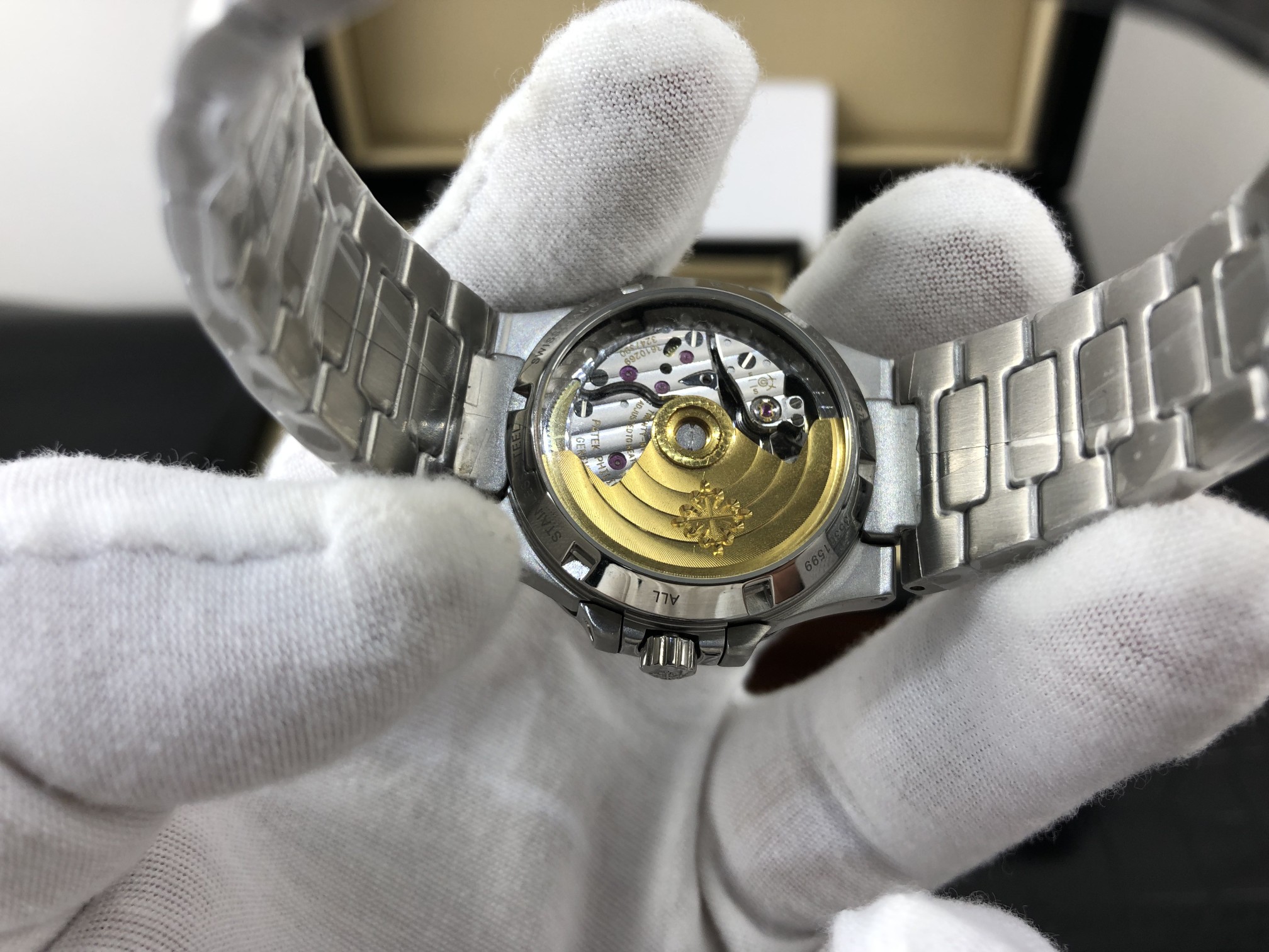 Patek Philippe 皇家 百达翡丽鹦鹉螺系列蓝色表盘女表