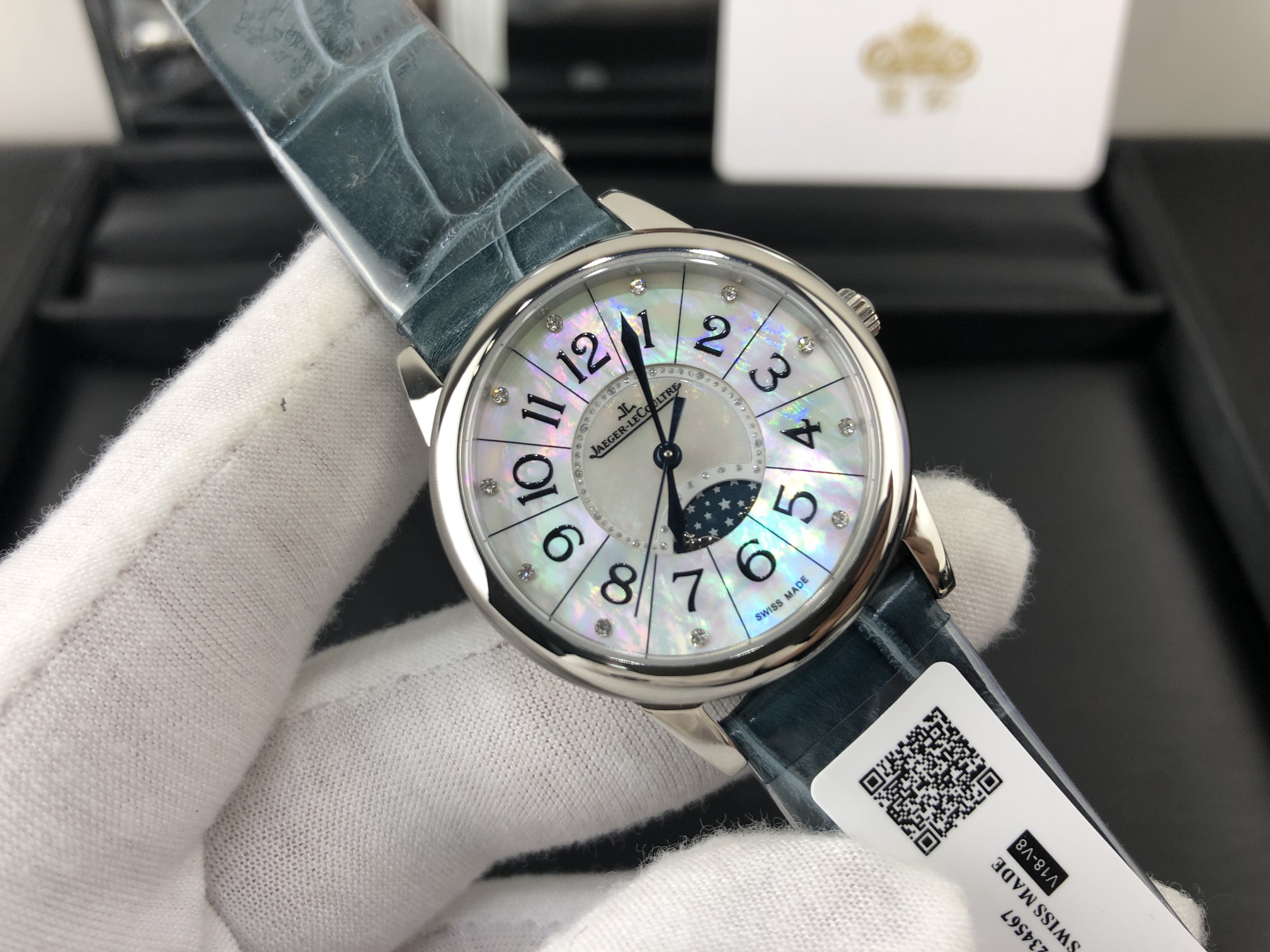 Cartier 皇家 积家约会系列贝壳表盘女表