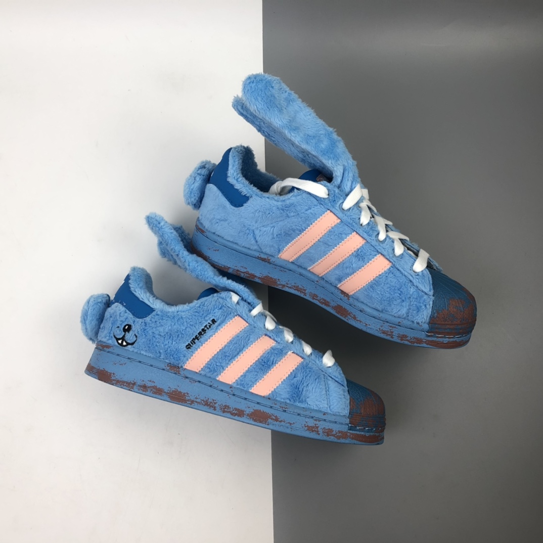 220 Adaias Melting Sadness x Adidas Originals Superstar贝壳头经典百搭休闲运动板鞋“小兔子”FZ5253-莆田鞋,莆田鞋货源,高仿鞋,高仿鞋货源,安福档口,莆田高仿鞋,莆田鞋批发,高仿鞋批发,莆田高仿运动鞋,高仿运动鞋,莆田运动鞋 220 Adaias Melting Sadness x Adidas Originals Superstar贝壳头经典百搭休闲运动板鞋“小兔子”FZ5253