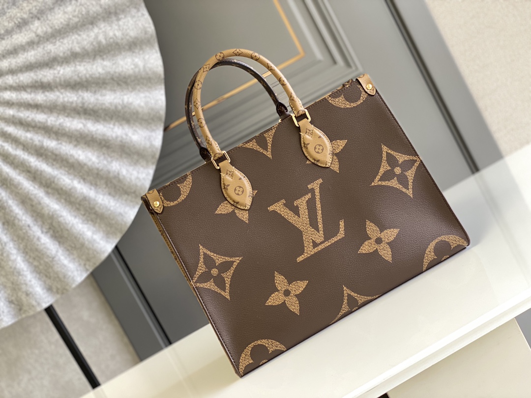 Louis Vuitton LV Onthego Bags Handbags Brand Designer Replica
 Monogram Canvas Fabric