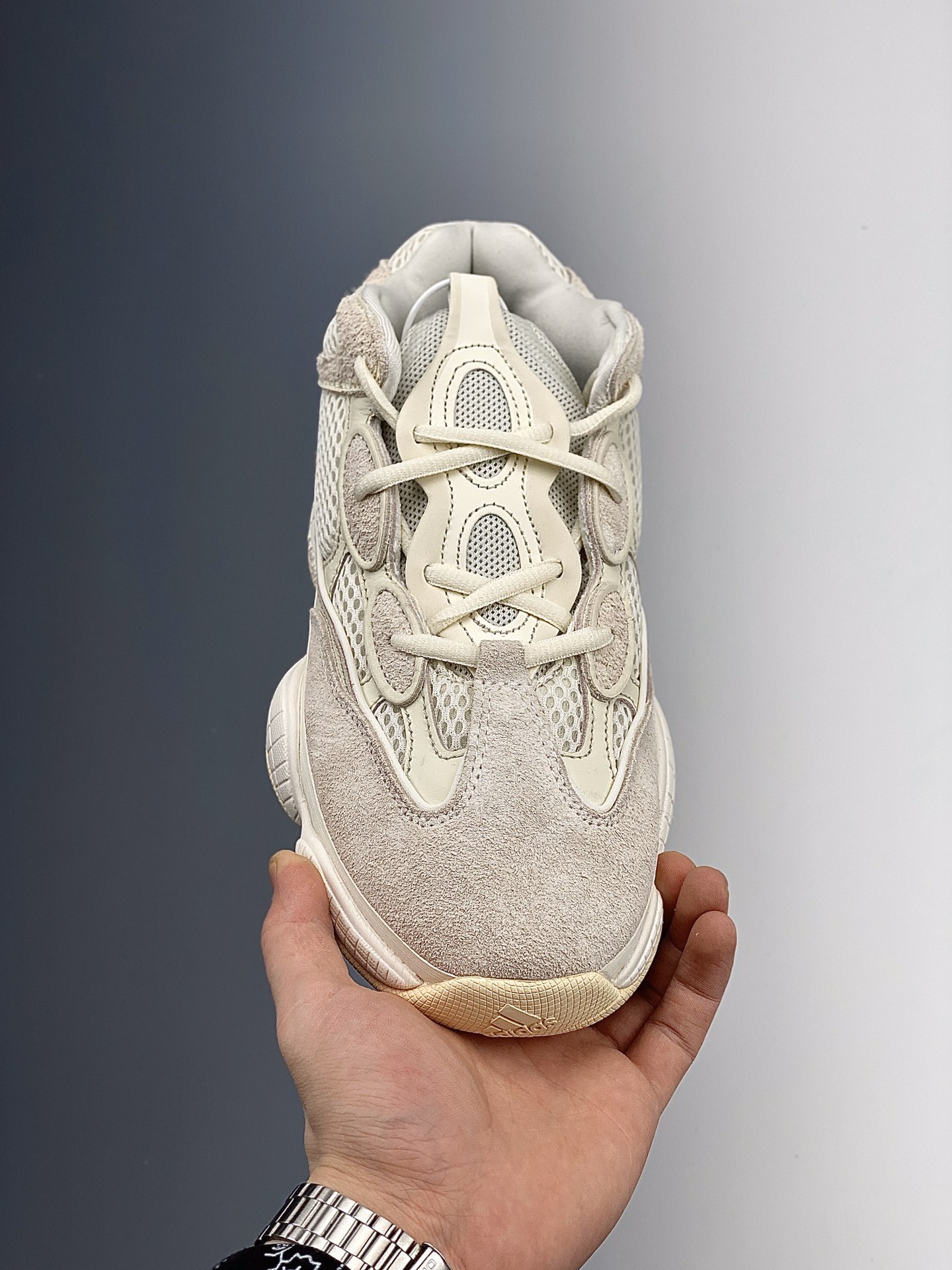 福利240  Adidas Yeezy 500 Desert Rat 椰子#  纯原版本  FV3573