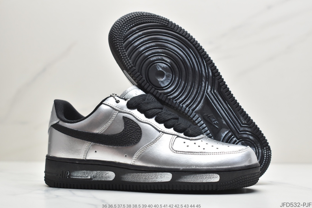 170 公司级韩国限定,携手G-Dragon权志龙个人品牌PEACEMINUSONE x Nike Air Force 1”Para-noise” 雏菊 空军低帮经典运动板鞋DD3223-100