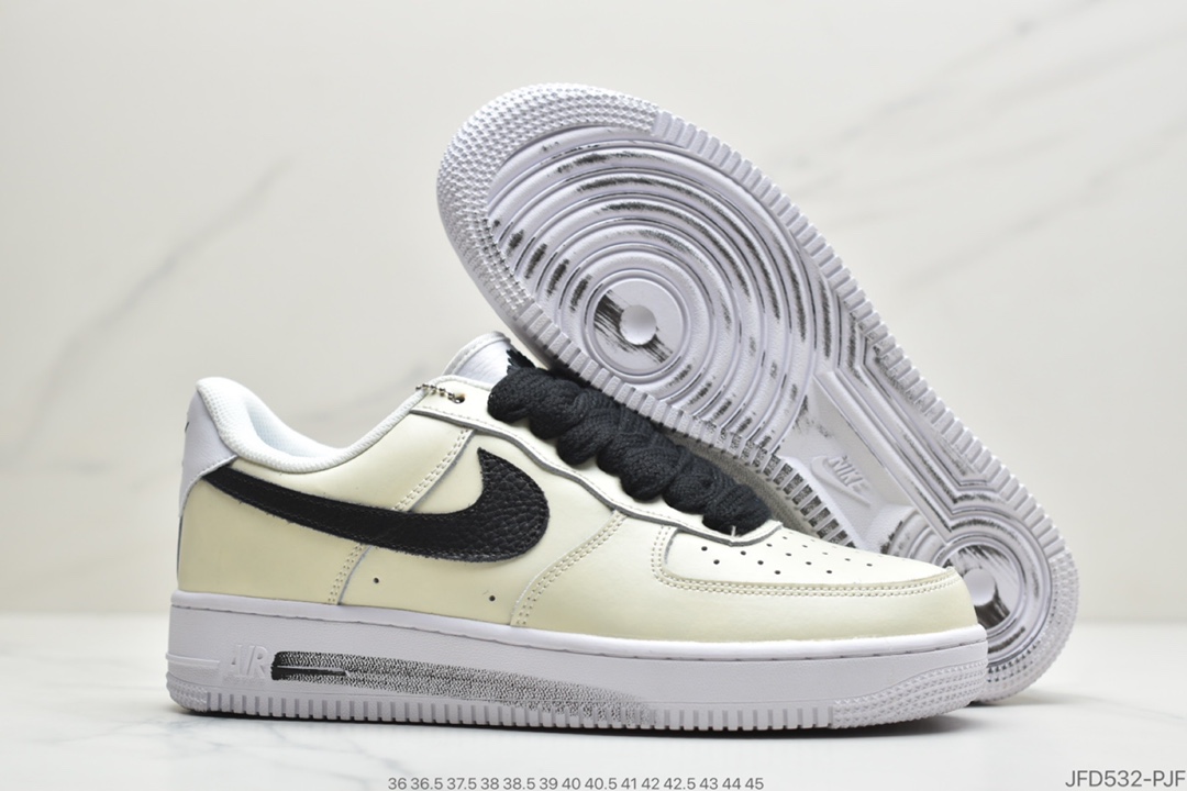 170 公司级韩国限定,携手G-Dragon权志龙个人品牌PEACEMINUSONE x Nike Air Force 1”Para-noise” 雏菊 空军低帮经典运动板鞋DD3223-100