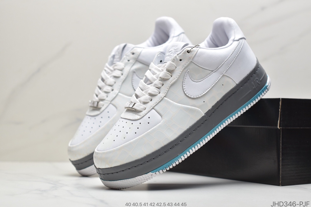 190 公司级耐克NIKE AIR FORCE 1 SUPREME MAX AIR '07 ”SO CAL”  方格AF1 318772-003