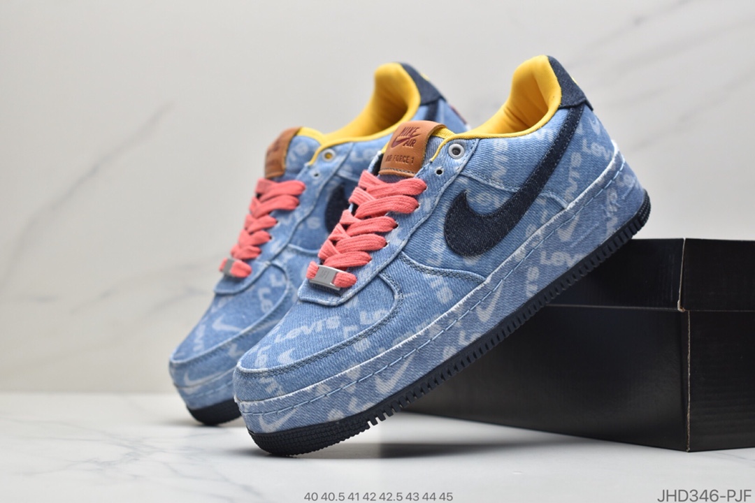 190 公司级耐克NIKE AIR FORCE 1 SUPREME MAX AIR '07 ”SO CAL”  方格AF1 318772-003