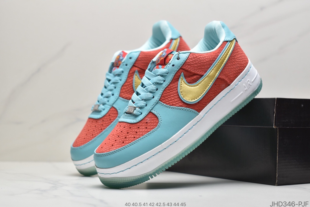 190 公司级耐克NIKE AIR FORCE 1 SUPREME MAX AIR '07 ”SO CAL”  方格AF1 318772-003