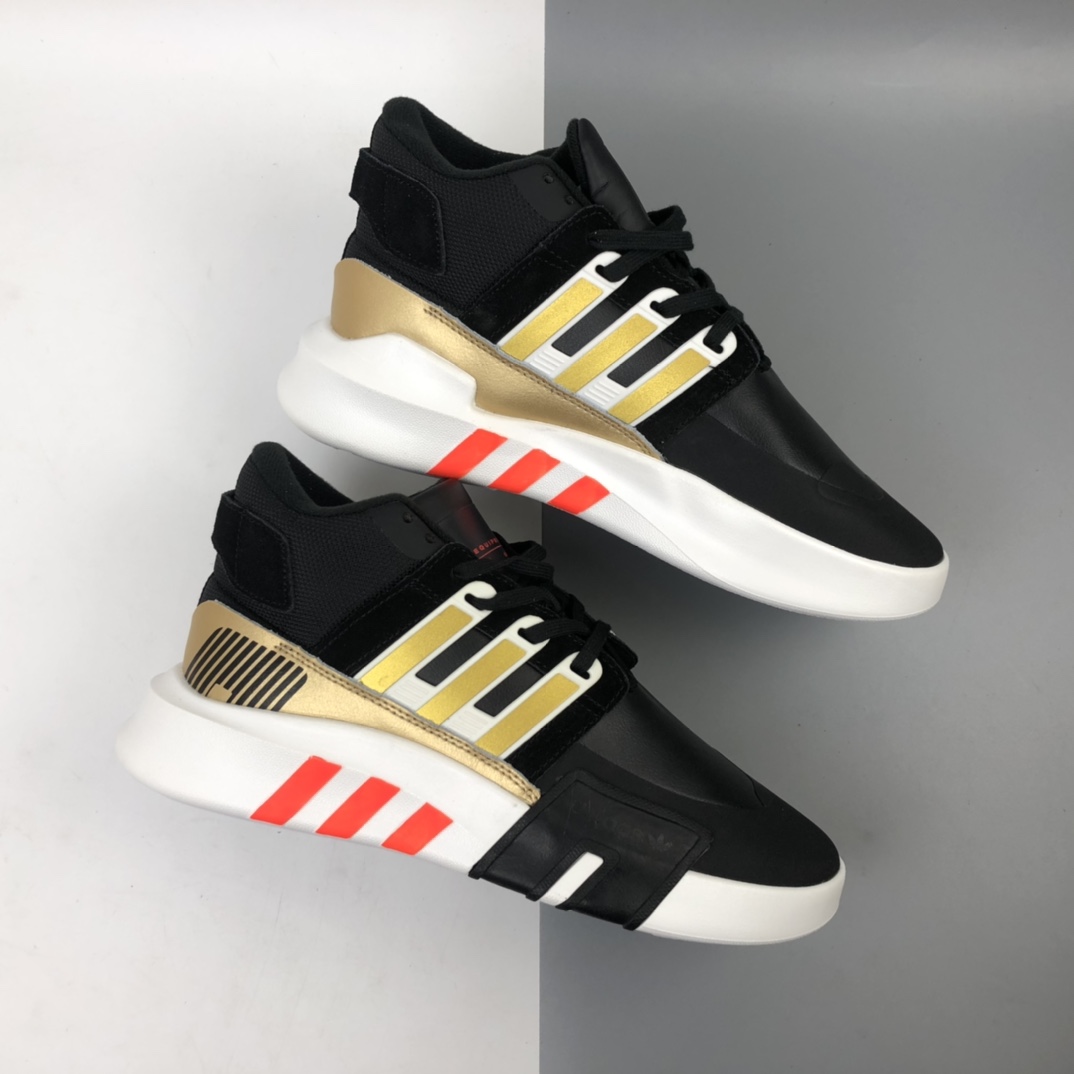 200 Adidas  EQT Bask ADV V2   阿迪达斯皮面休闲运动鞋 FW5348