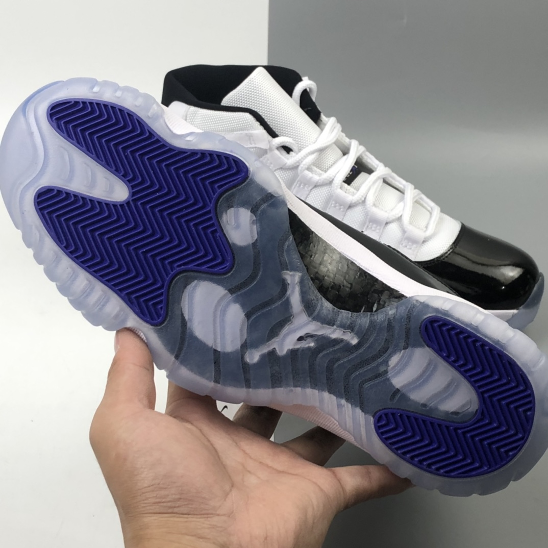 380 Air Jordan 11Concord AJ11乔丹11代高帮篮球鞋 378037-100