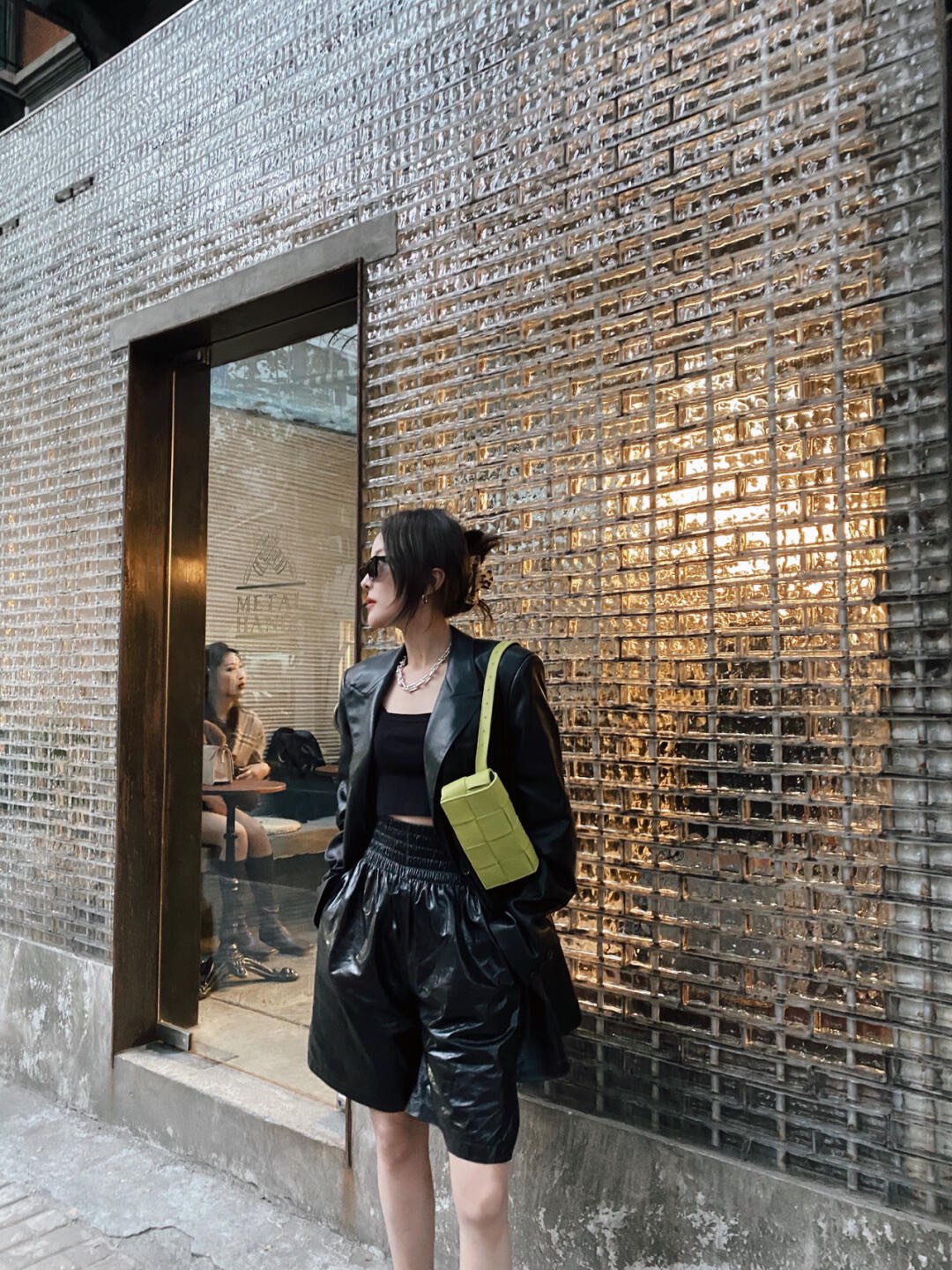 Bottega Veneta葆蝶家  The Belt Cassttte腰包 639367奇异果色