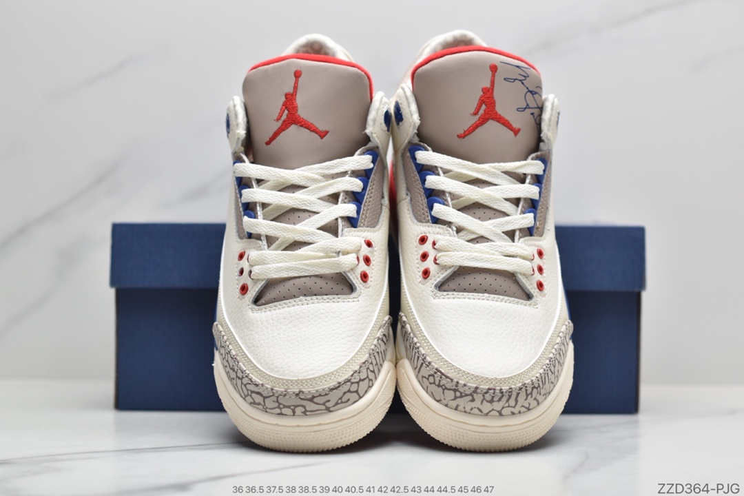 240 公司级耐克Air jordan 3 Tanker RLX 美国独立日 136064-140