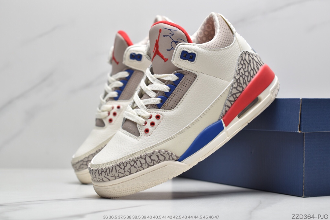 240 公司级耐克Air jordan 3 Tanker RLX 美国独立日 136064-140