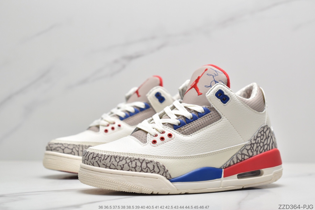 240 公司级耐克Air jordan 3 Tanker RLX 美国独立日 136064-140