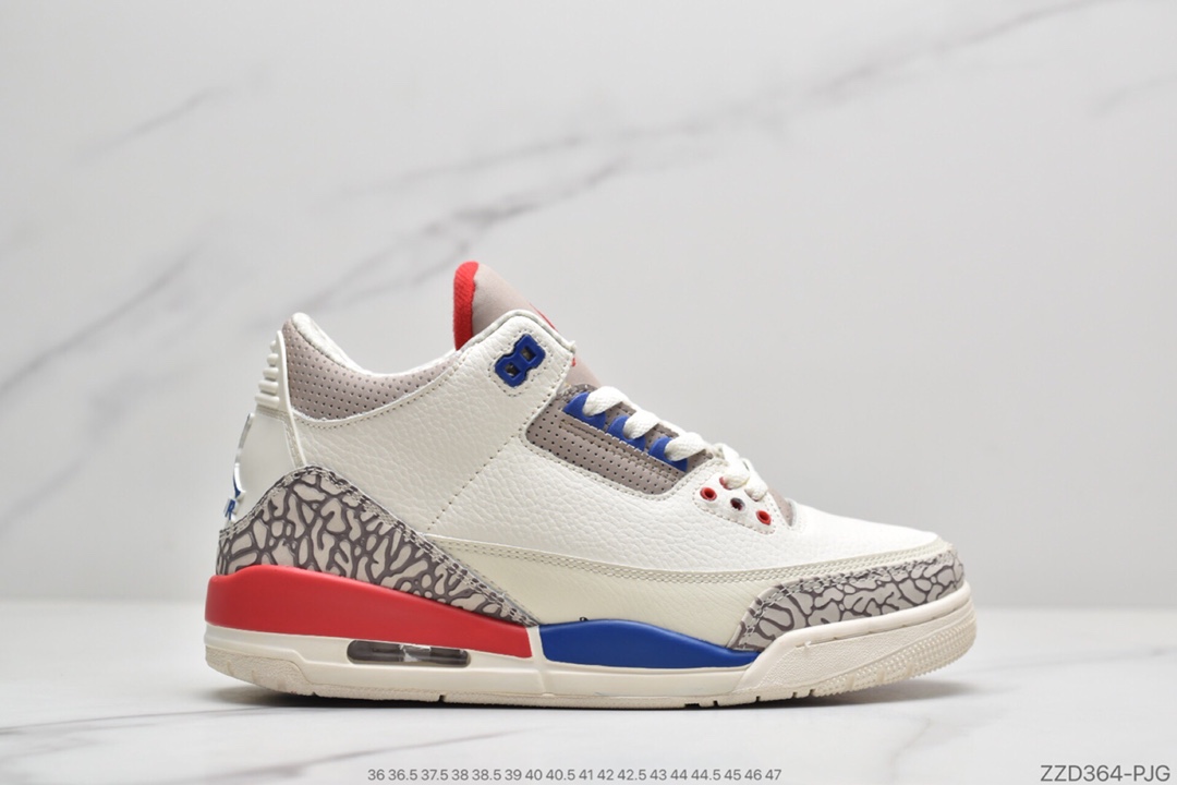 240 公司级耐克Air jordan 3 Tanker RLX 美国独立日 136064-140