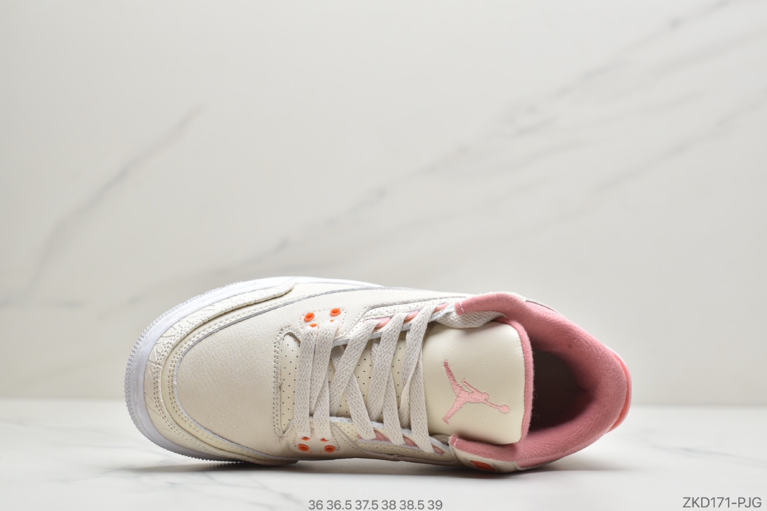 260 公司级Air Jordan 3 Retro SE  WHITE ORANGE 白黄水泥 AJ3复古休闲运动文化篮球鞋CK9246-116