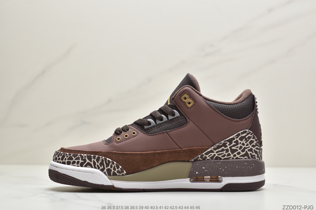 240 公司级 Air Jordan 3 SE Denim”倒钩卡其棕”AJ3 乔3  626988-018