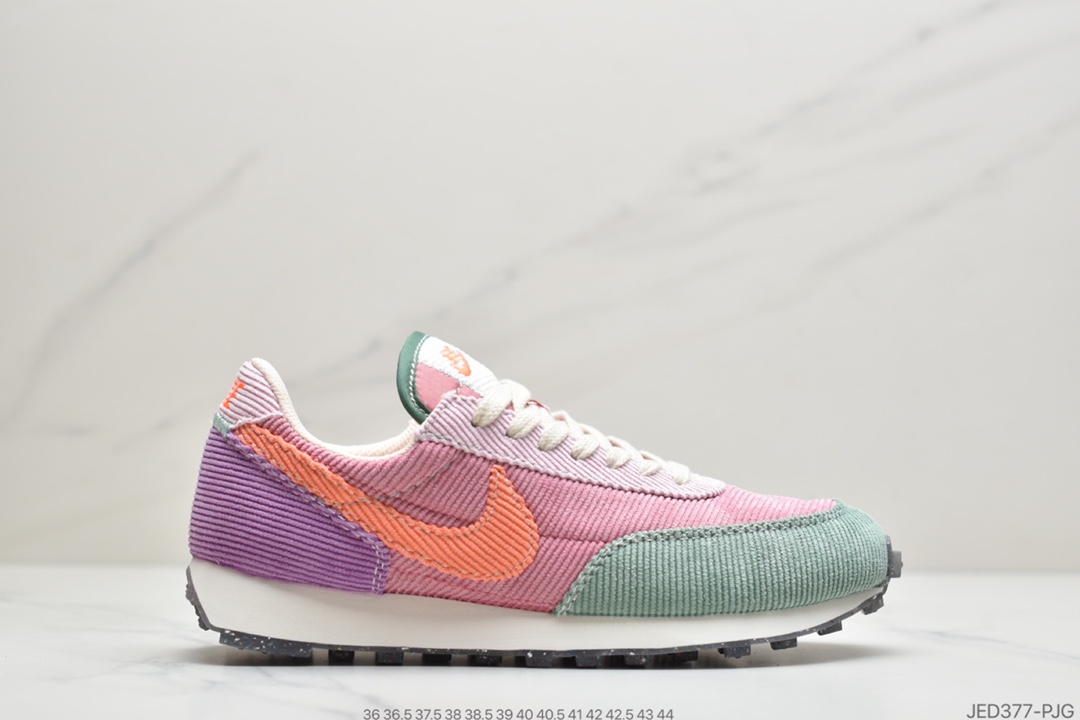 150 公司级耐克Nike Wmns Daybreak”Hydrogen Blue/Plum Dust/Sail”OG破晓列系华夫复休古闲运动跑慢鞋“脏粉棕深淡蓝”CV2179-545