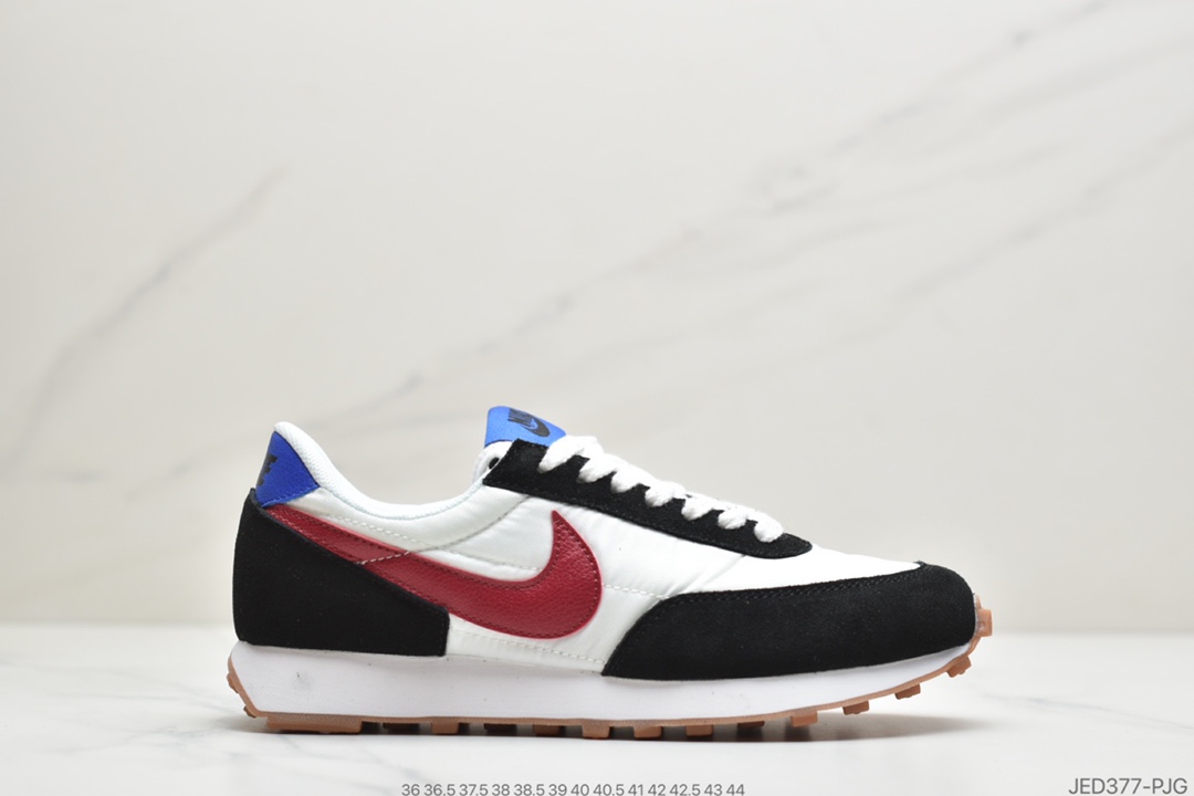 150 公司级耐克Nike Wmns Daybreak”Hydrogen Blue/Plum Dust/Sail”OG破晓列系华夫复休古闲运动跑慢鞋“脏粉棕深淡蓝”CV2179-545