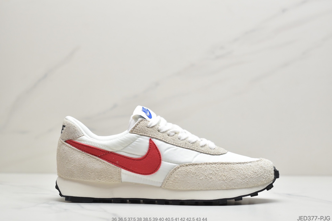 150 公司级耐克Nike Wmns Daybreak”Hydrogen Blue/Plum Dust/Sail”OG破晓列系华夫复休古闲运动跑慢鞋“脏粉棕深淡蓝”CV2179-545