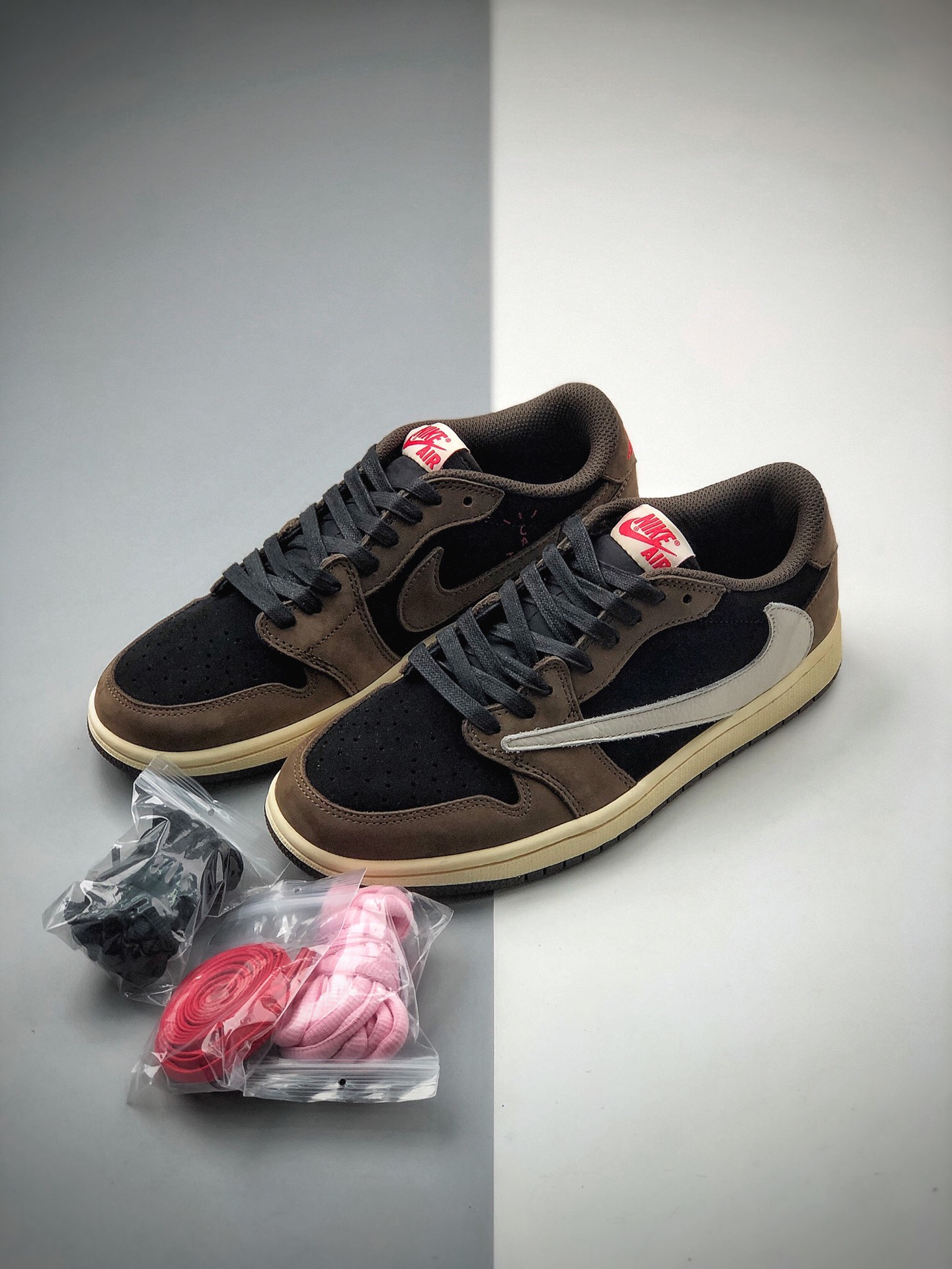 240  Air Jordan 1 Retro High OG 倒勾 低帮 深棕 AJ1 乔丹1代 aj1 乔1 咖啡色 深棕 反向脚趾CQ4277-001