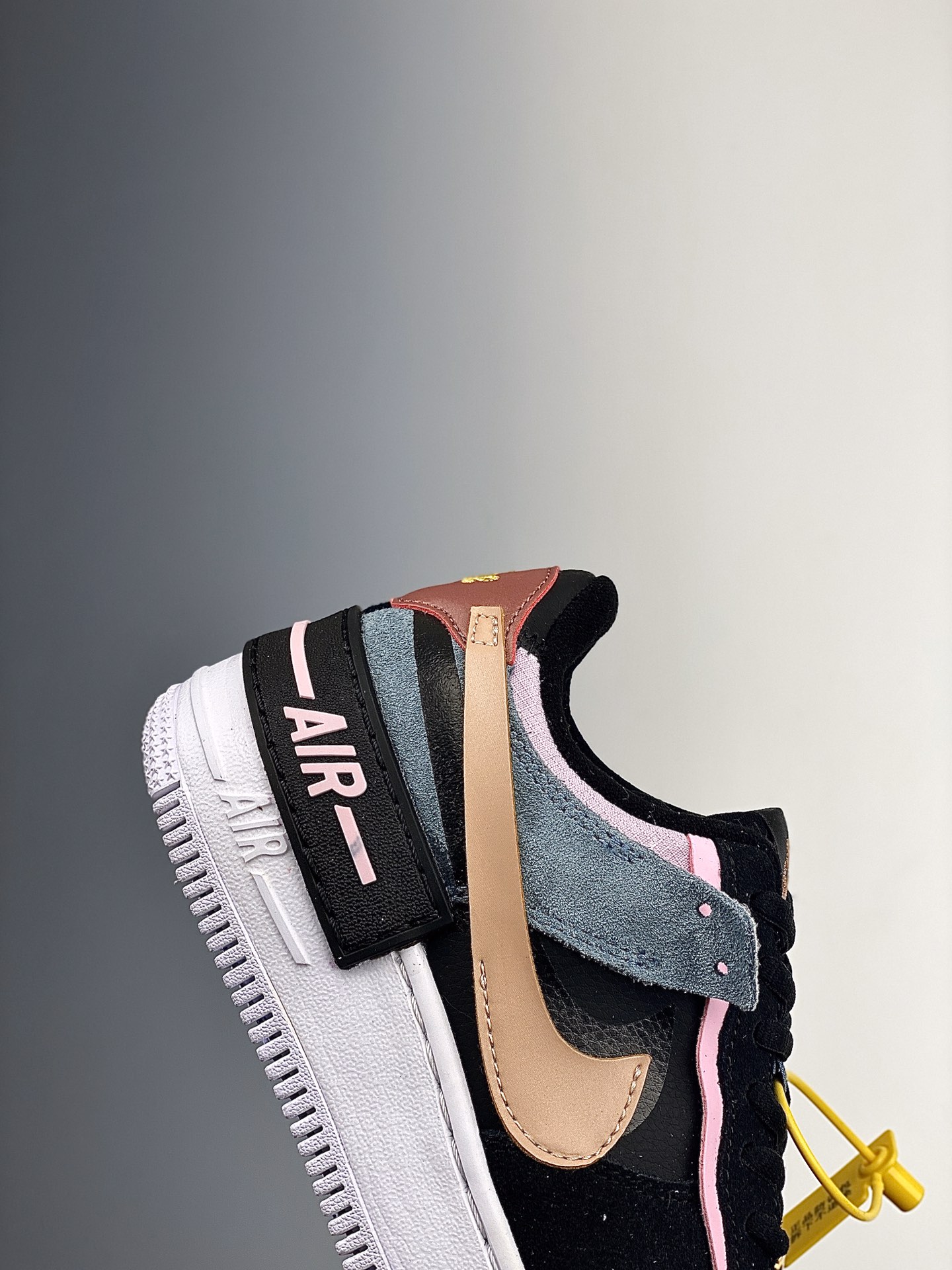 180  Nike Air Force 1 Shadow 解构系列空军一号低帮运动休闲板鞋 CU5315-001