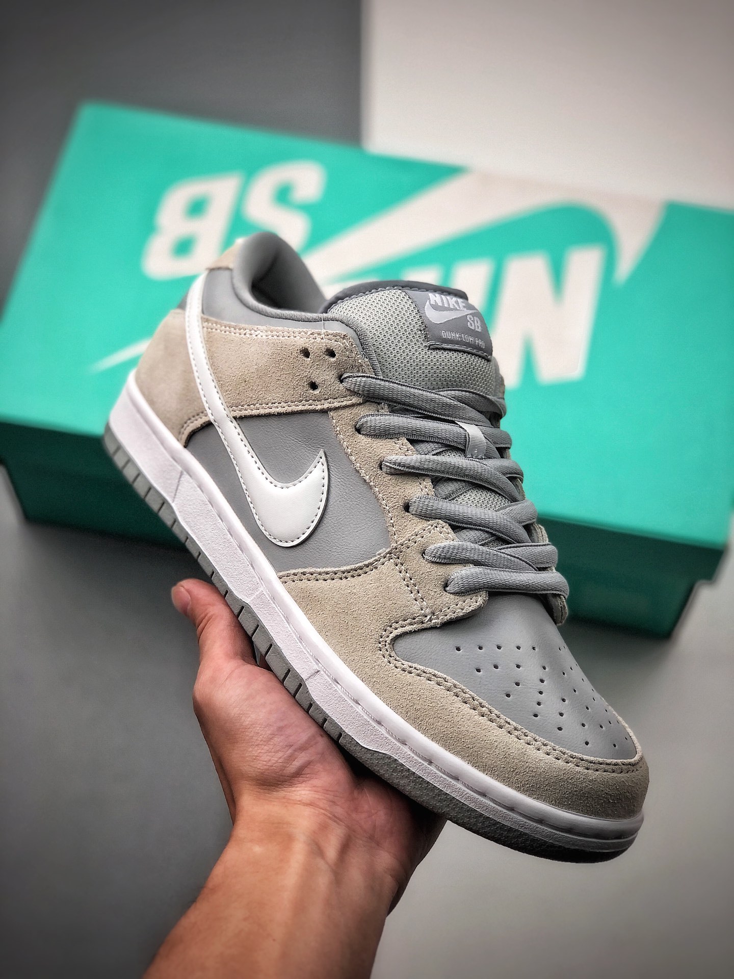 SB dunk Arctic Fox. Misma fuente que el producto genuino, mismos materiales, horma y molde originales, fabricado con gr…