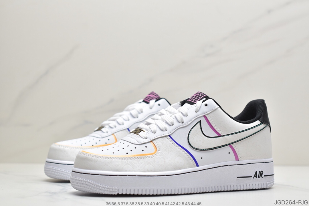 180 公司级耐克 Air Force 1 ‘07 ”Day of the Dead” 空军高帮灵亡节 CT1138-103