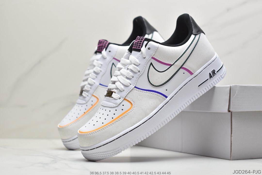 180 公司级耐克 Air Force 1 ‘07 ”Day of the Dead” 空军高帮灵亡节 CT1138-103