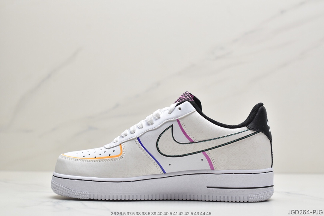 180 公司级耐克 Air Force 1 ‘07 ”Day of the Dead” 空军高帮灵亡节 CT1138-103