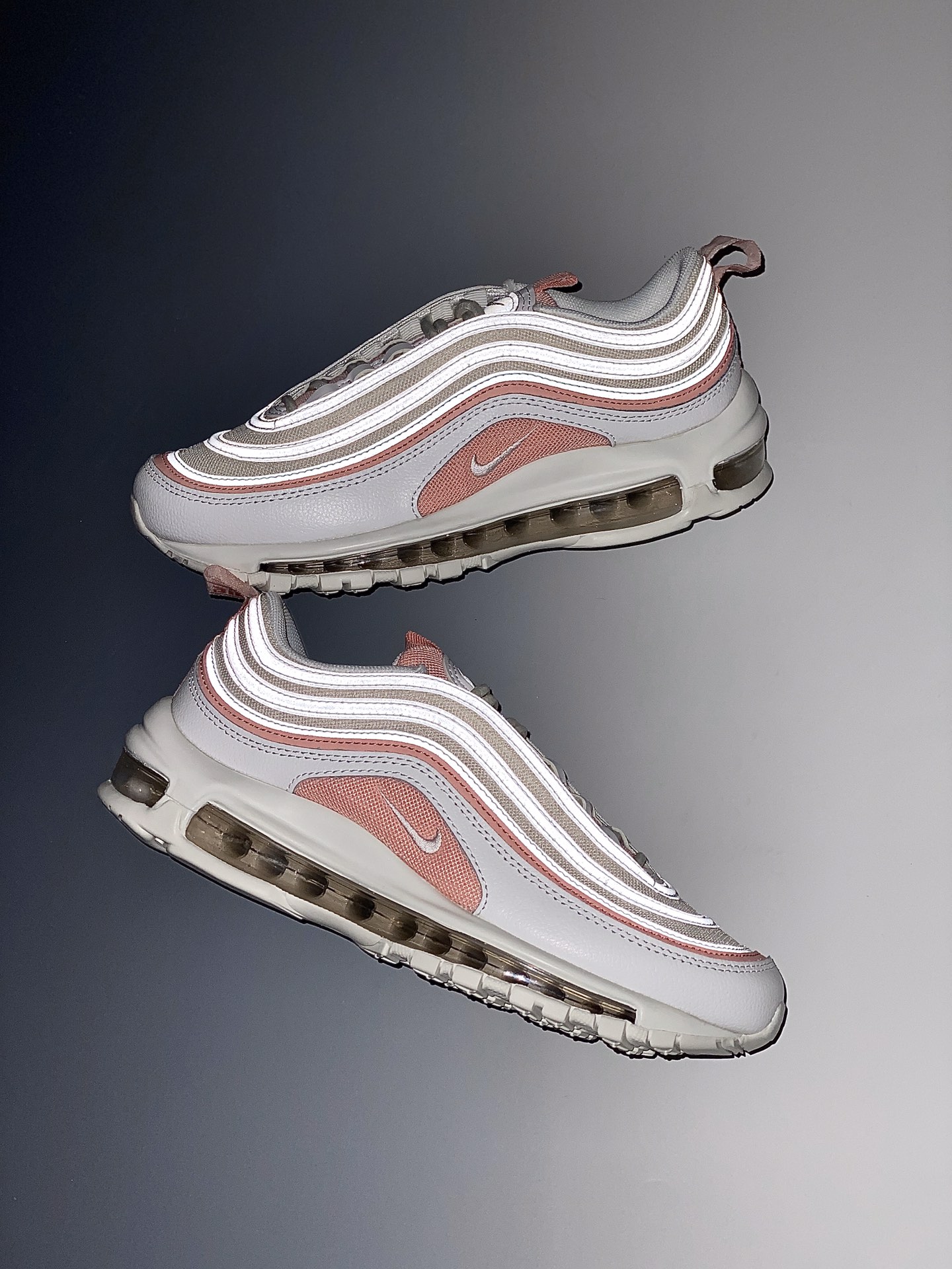 200  新配色 Nike耐克女鞋秋季新款运动鞋AIR MAX 97子弹头气垫休闲鞋 rc 921733-104
