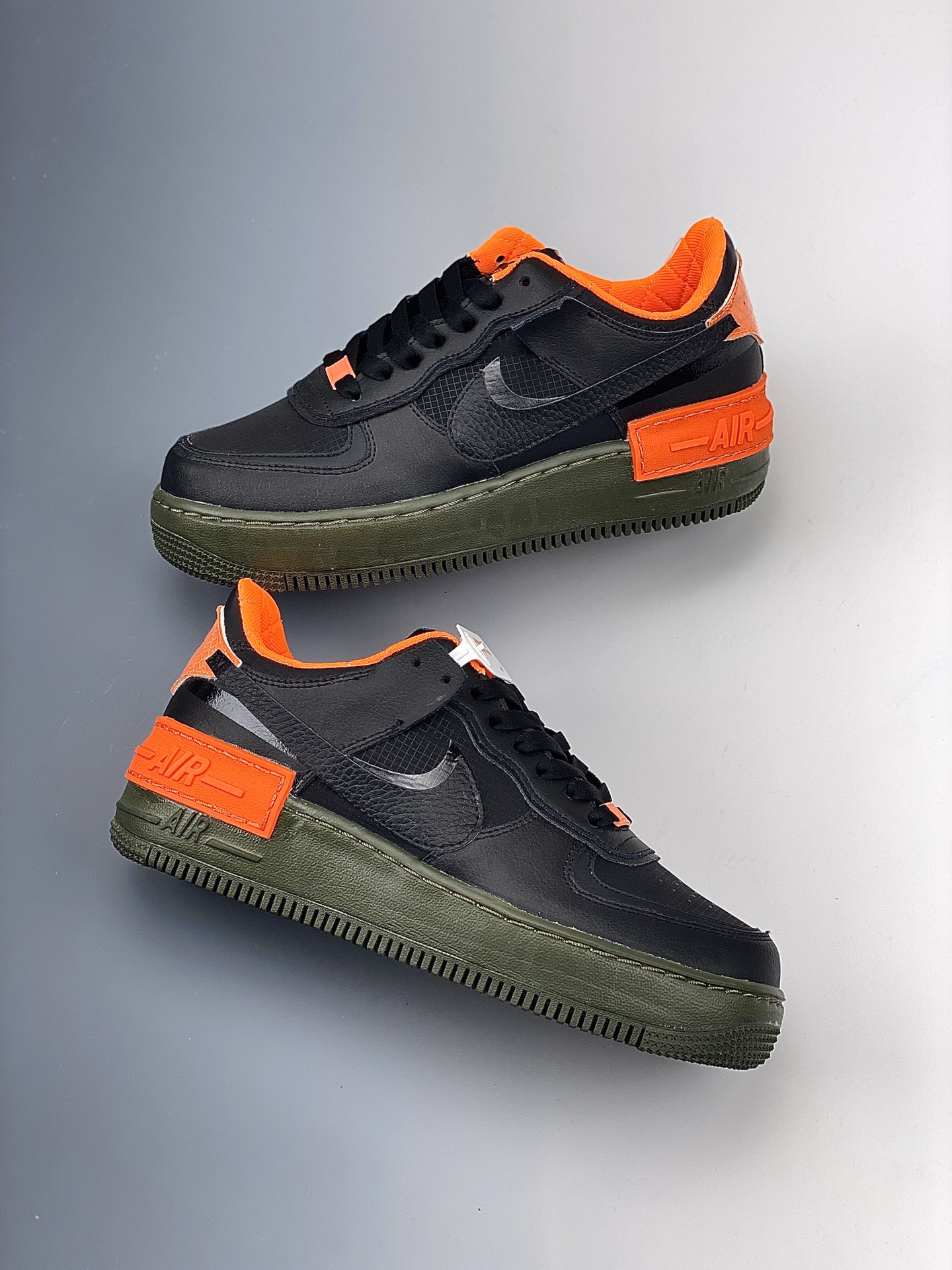 180   Nike Air Force 1 Shadow 解构系列空军一号低帮运动休闲板鞋 CQ3317-001