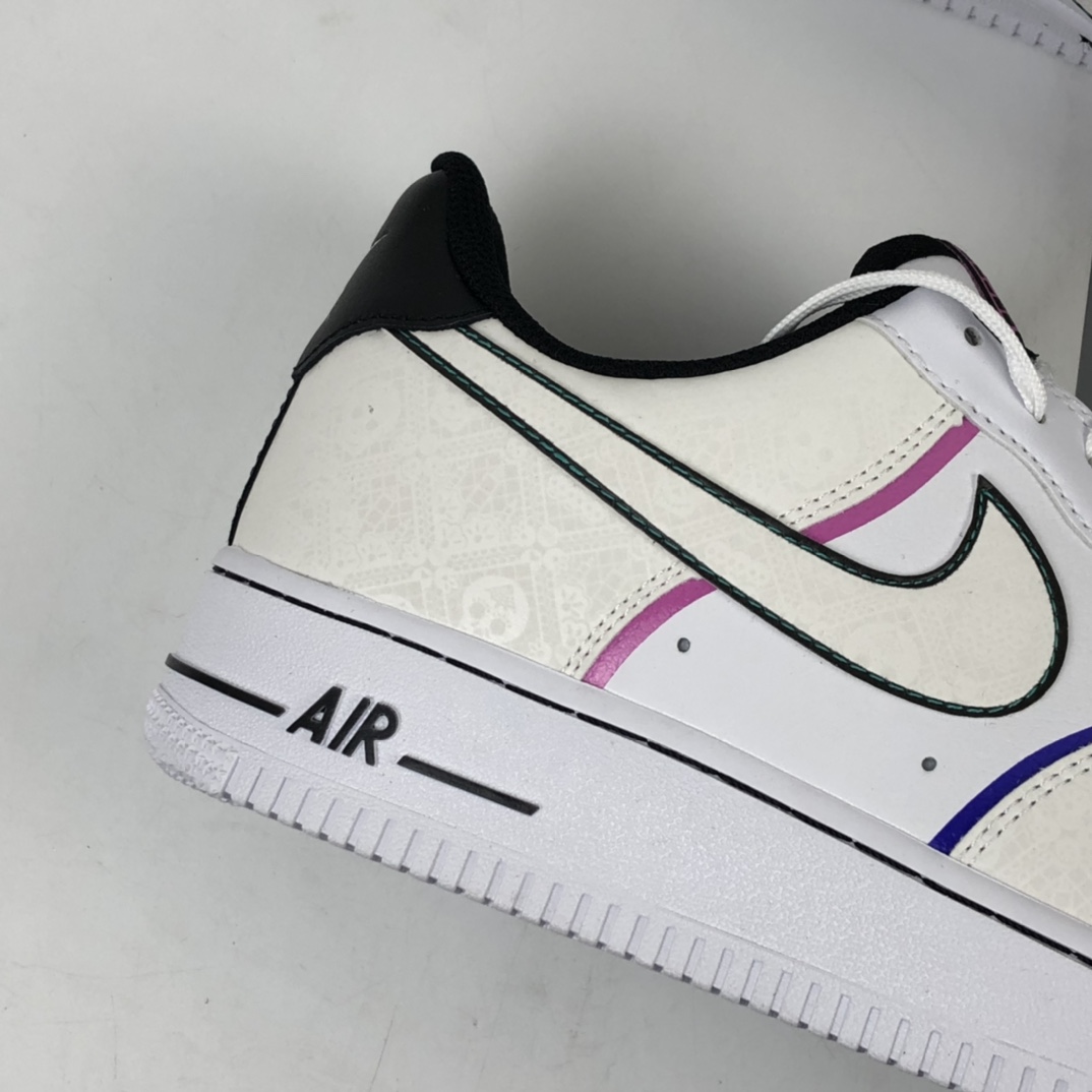200 Nike Air Force 1 Low ”Day of the Dead” 亡灵节 空军一号  3M反光 CT1138-100