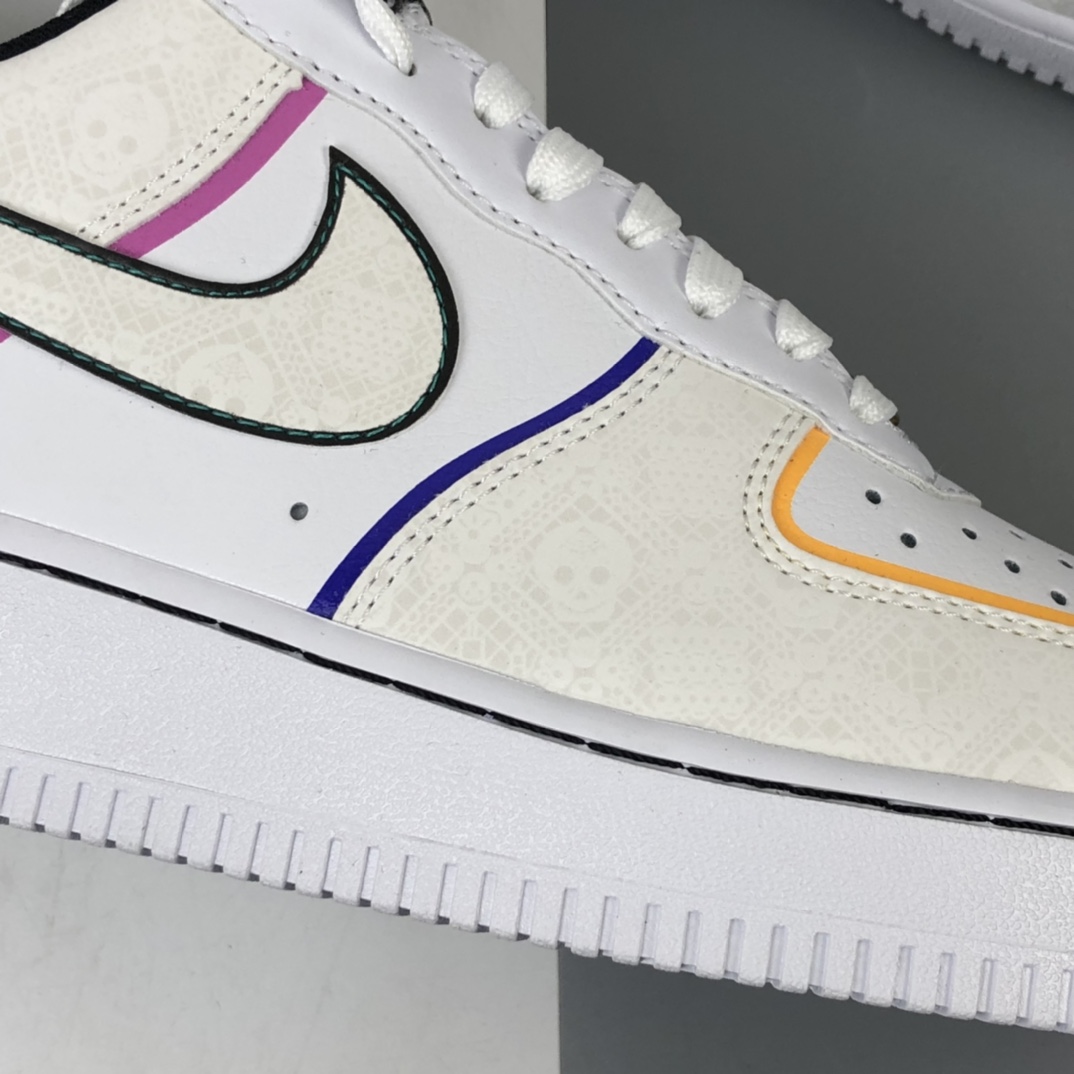200 Nike Air Force 1 Low ”Day of the Dead” 亡灵节 空军一号  3M反光 CT1138-100