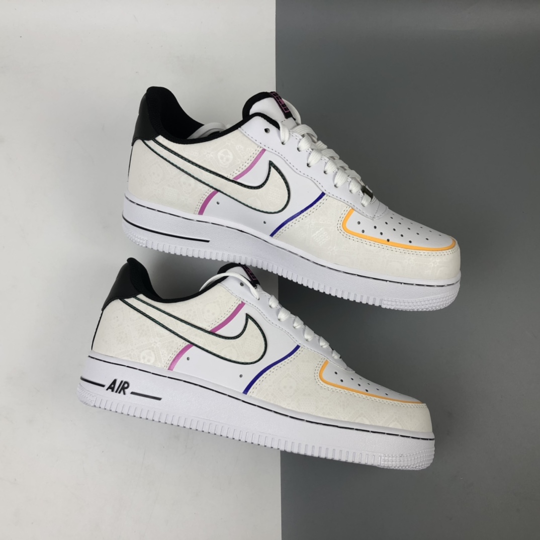 200 Nike Air Force 1 Low ”Day of the Dead” 亡灵节 空军一号  3M反光 CT1138-100