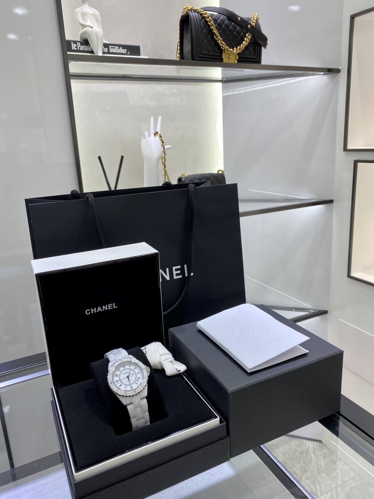 Chanel Blue Watch 6566