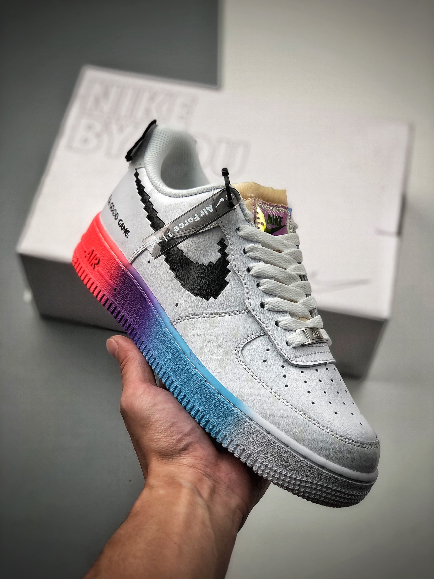 200 Nike 空军一号运动休闲板鞋 318155-113