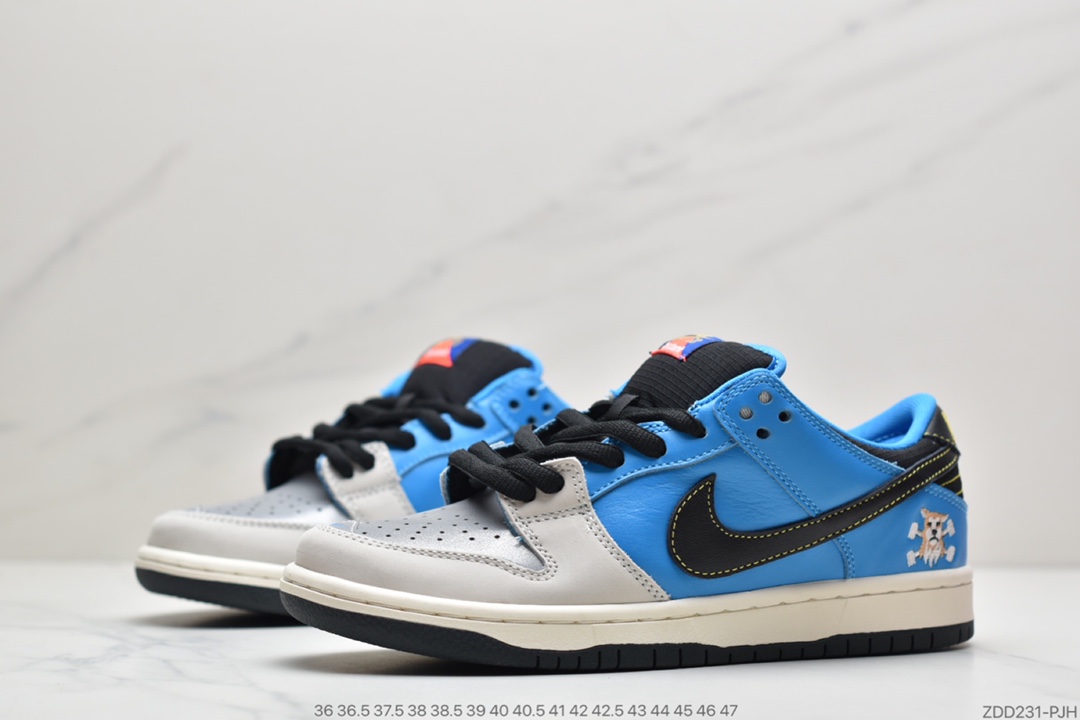 220 公司级Instant Skateboard x Nike SB Dunk Low 男女休闲板鞋 CZ5128-400