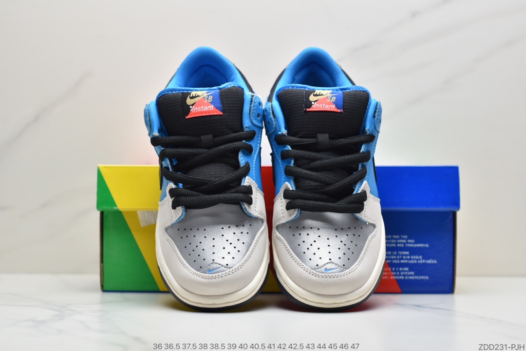 220 公司级Instant Skateboard x Nike SB Dunk Low 男女休闲板鞋 CZ5128-400
