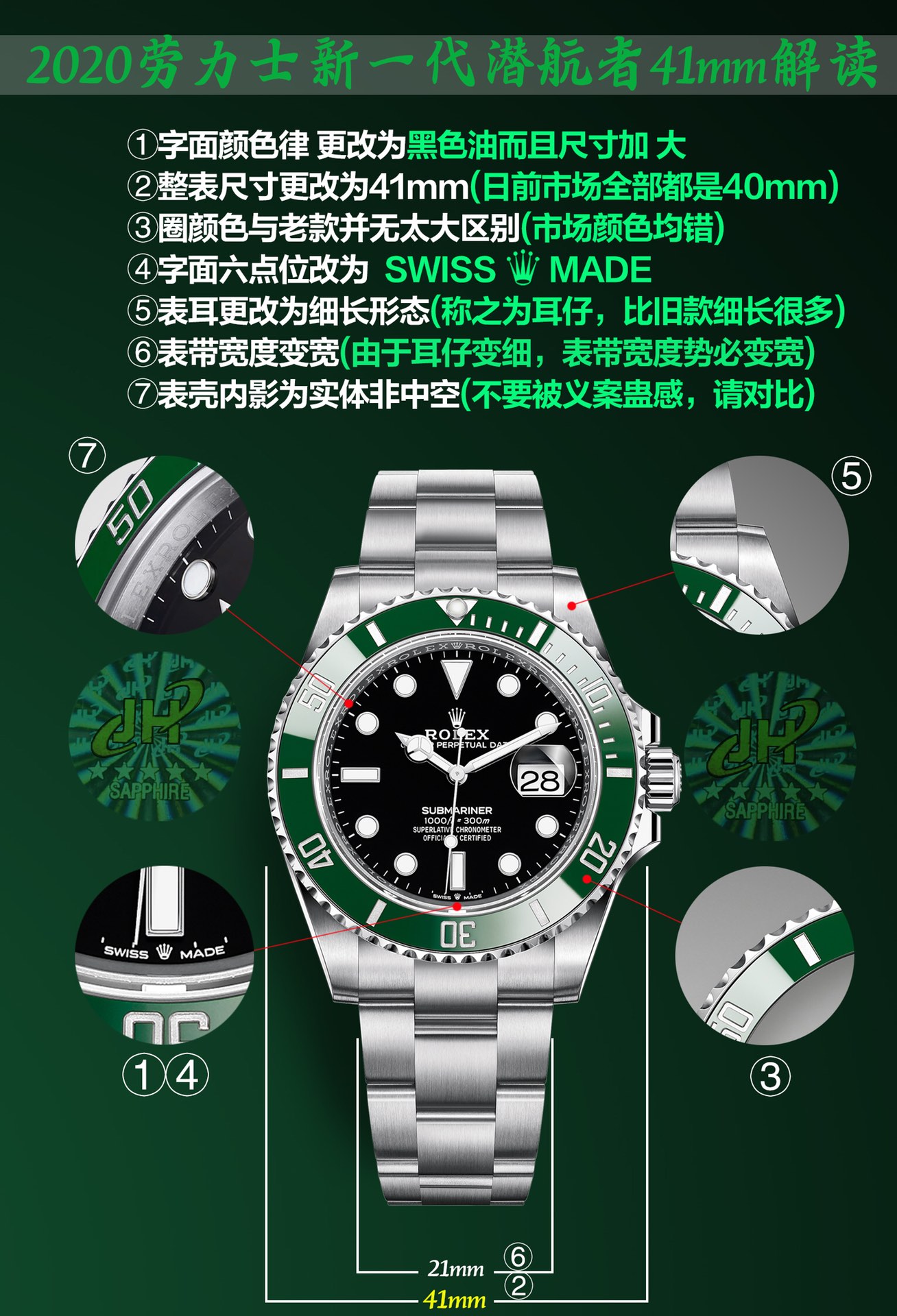 [Última obra maestra de NOOB Factory2022] ¡Se acerca la última versión v11 de Rolex Submariner Submariner! ! ! Se han l…