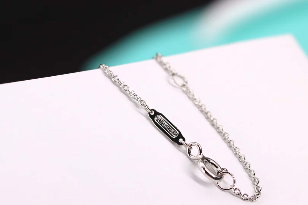 Tiffany & Co. Tiffany&Co.方形黄钻锁骨项链