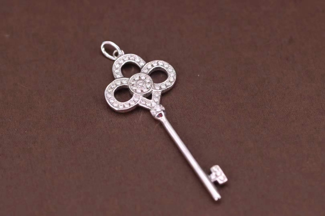 Tiffany & Co. Tiffany&Co.心冠钥匙项链 纯银