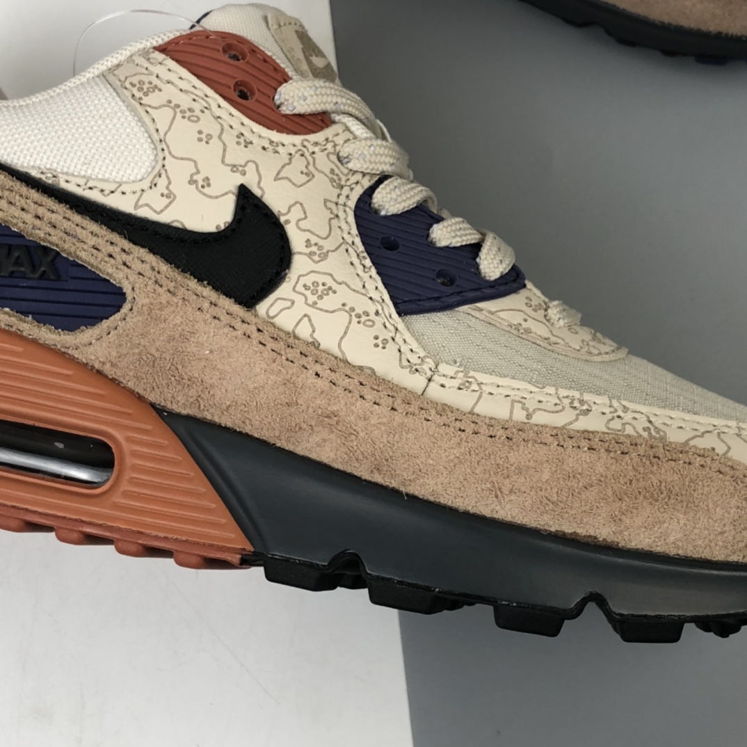 240 NK Air Max 90 Essential 鼠年限定“落基山脉”半掌气垫网面复古运动休闲慢跑鞋 CI5646-001