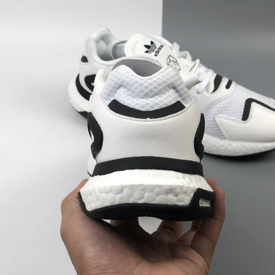 200 Adidas Originals 2020 Day Jogger Boost 三叶草2020版慢跑者系列高弹复古休闲运动跑鞋 夜行者二代 FW4048