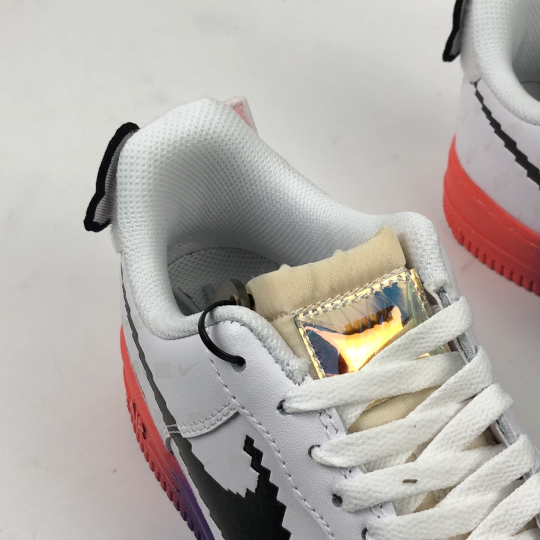 200  NK Air Force 1 Low “Have a good game” 电玩像素 空军一号低帮百搭休闲运动板鞋 318155-113