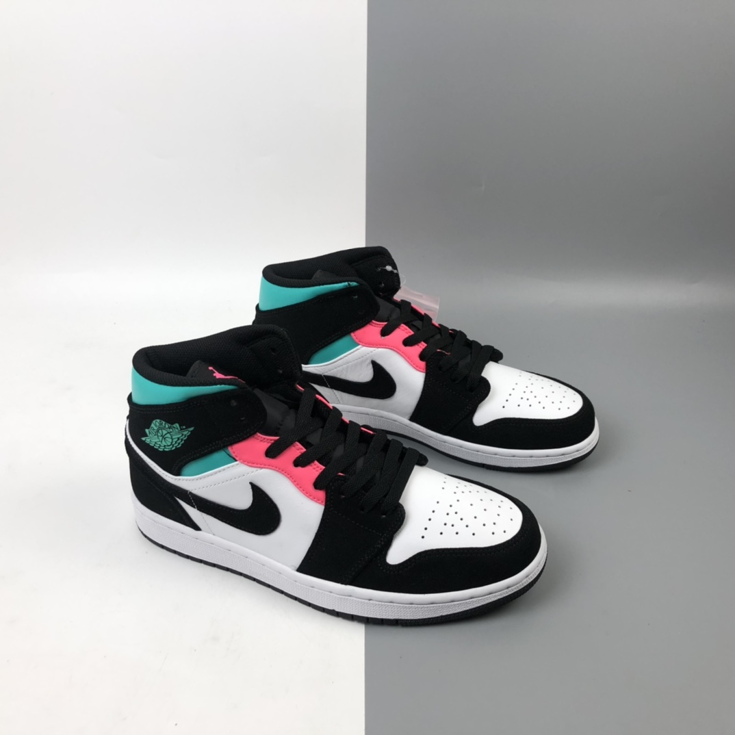 240 Air Jordan 1 Mid AJ1乔丹一代中帮经典复古文化休闲运动篮球鞋 852542-116