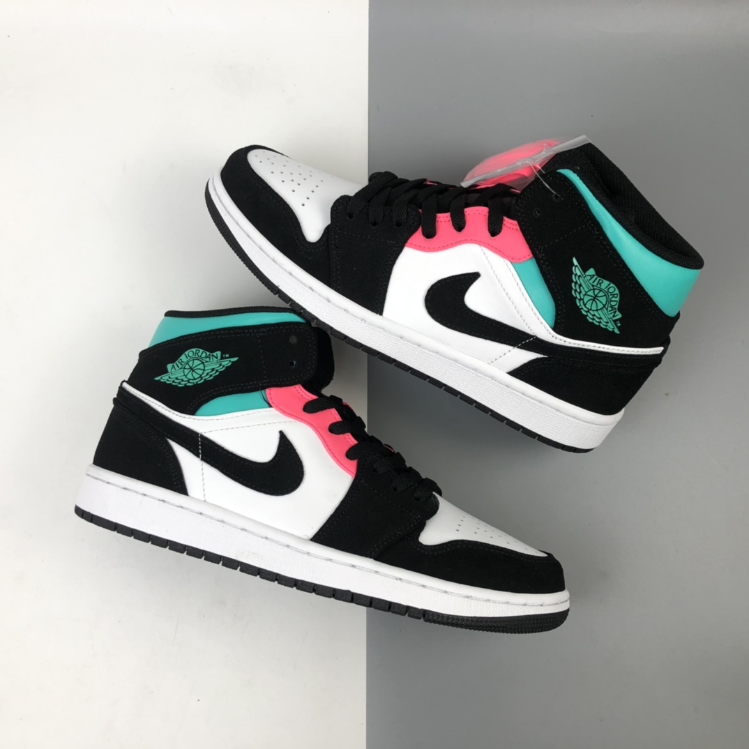 240 Air Jordan 1 Mid AJ1乔丹一代中帮经典复古文化休闲运动篮球鞋 852542-116